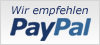 Logo “PayPal empfohlen“